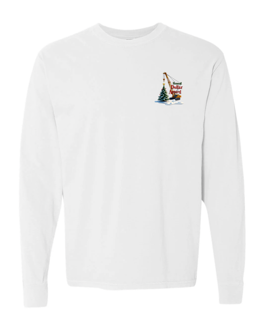 Crawler Crane Christmas